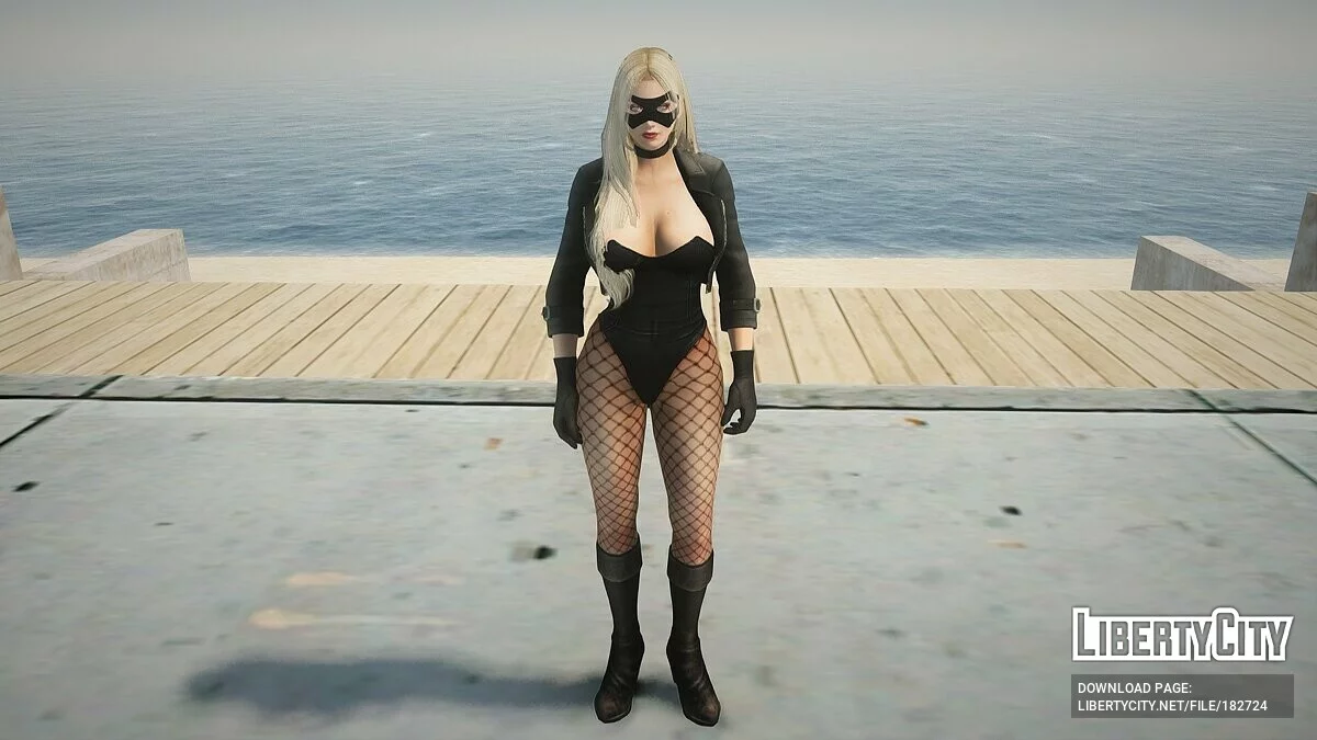 Хелена Дуглас образе Черной Канарейки / GTA San Andreas