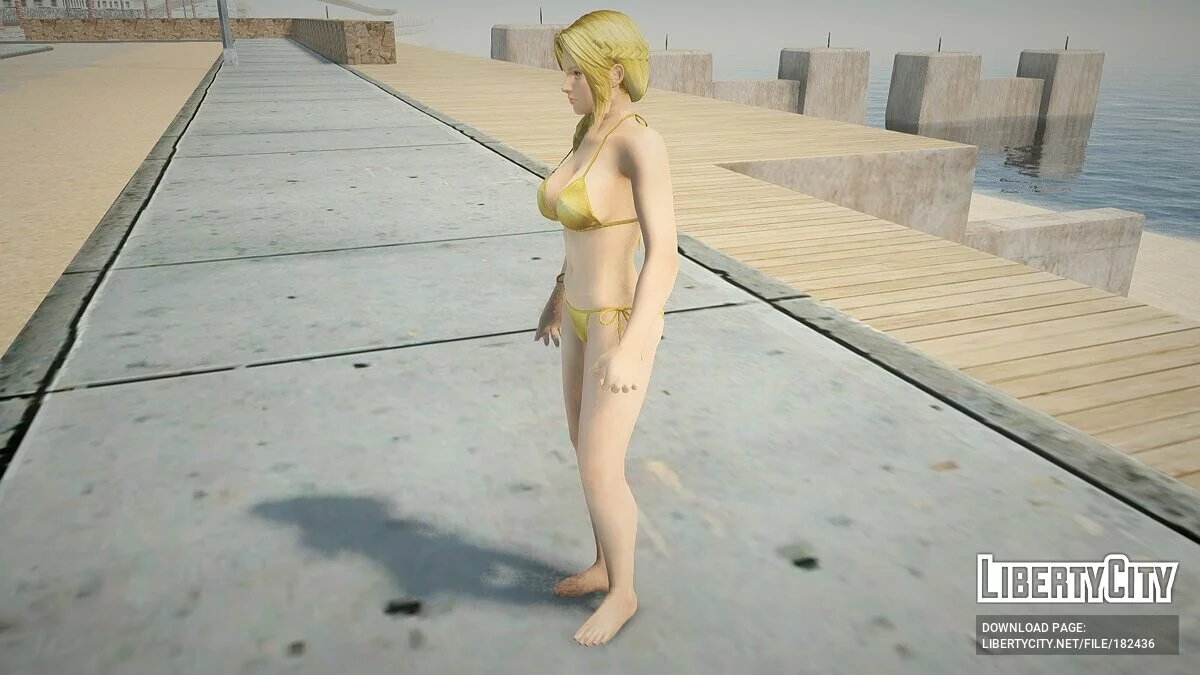 Хелена Дуглас в бикини / GTA San Andreas