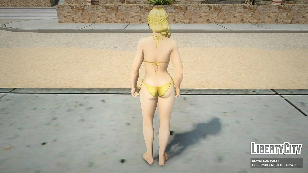 Хелена Дуглас в бикини / GTA San Andreas