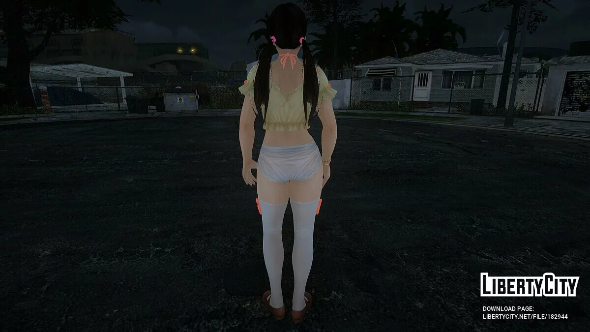 Кокоро в сексуальном наряде / GTA San Andreas