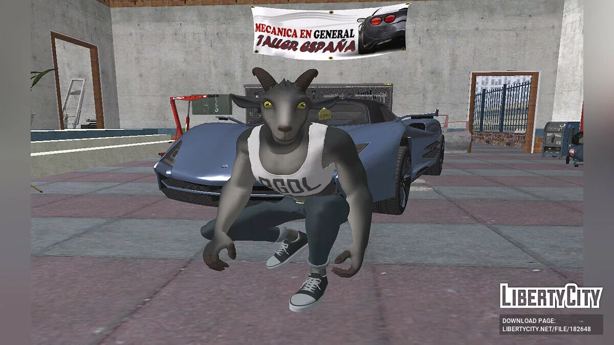 Козел из Fortnite / GTA San Andreas