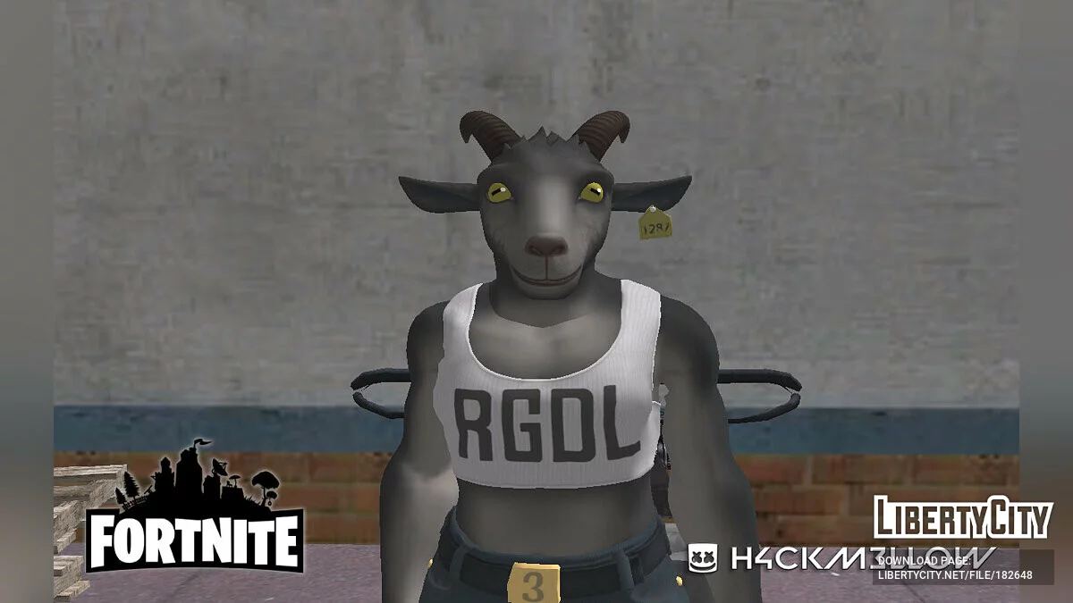 Козел из Fortnite / GTA San Andreas