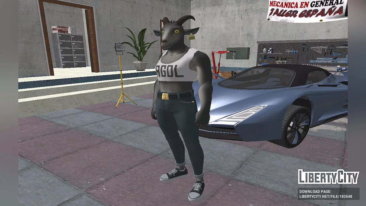 Козел из Fortnite / GTA San Andreas