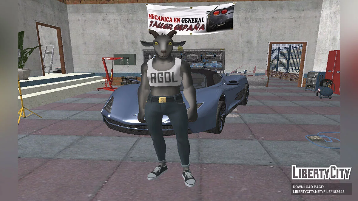 Козел из Fortnite / GTA San Andreas