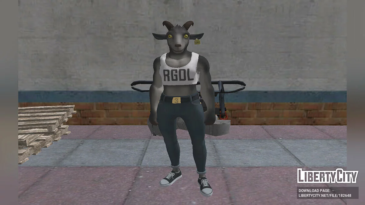 Козел из Fortnite / GTA San Andreas