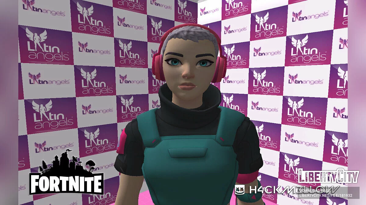 Мел из Fortnite / GTA San Andreas