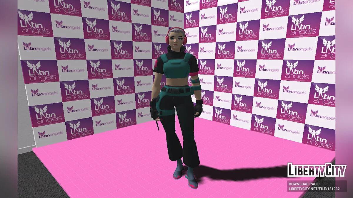 Мел из Fortnite / GTA San Andreas