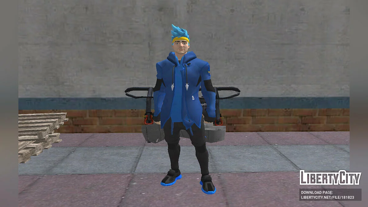 Ниндзя из Fortnite / GTA San Andreas