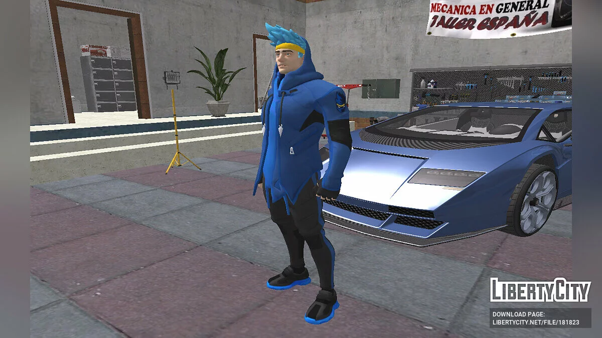 Ниндзя из Fortnite / GTA San Andreas