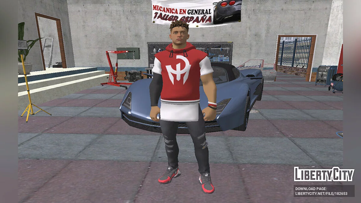 Патрик Махоумс из Fortnite / GTA San Andreas