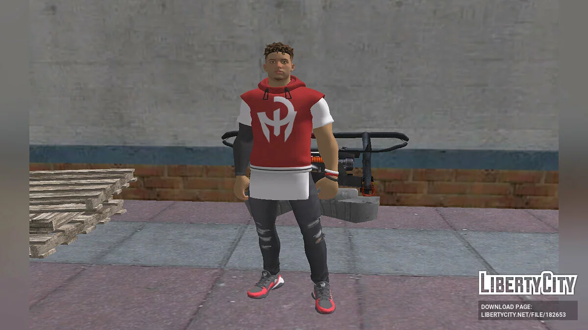 Патрик Махоумс из Fortnite / GTA San Andreas
