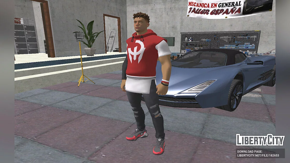 Патрик Махоумс из Fortnite / GTA San Andreas