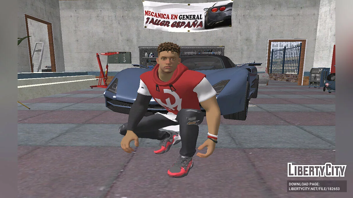 Патрик Махоумс из Fortnite / GTA San Andreas