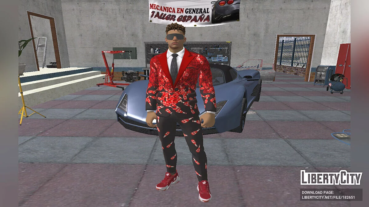 Патрик Махоумс (Saucy Style) из Fortnite / GTA San Andreas