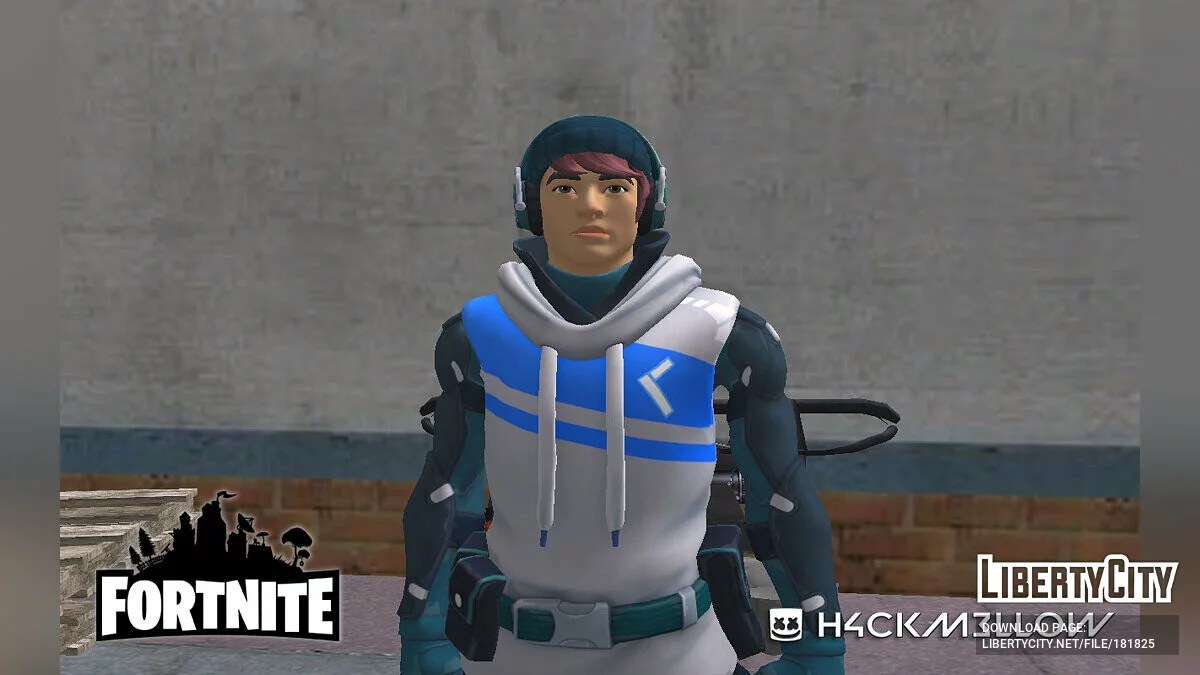 Проворный патрульный из Fortnite / GTA San Andreas