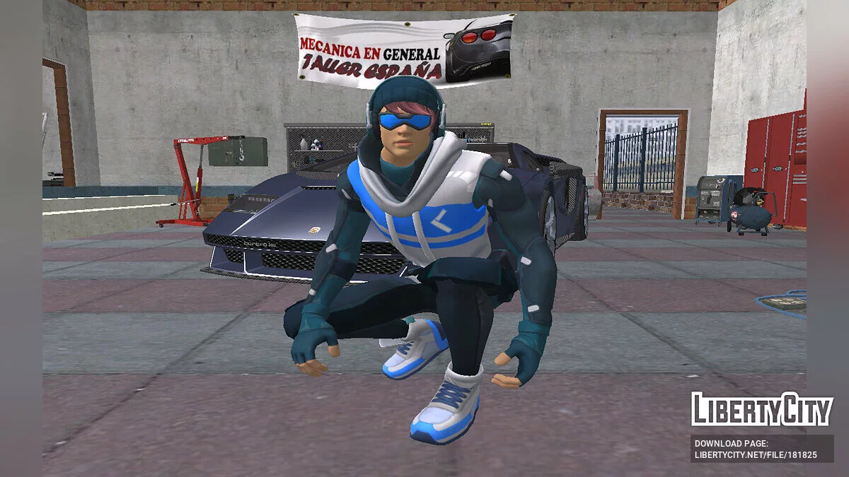 Проворный патрульный из Fortnite / GTA San Andreas