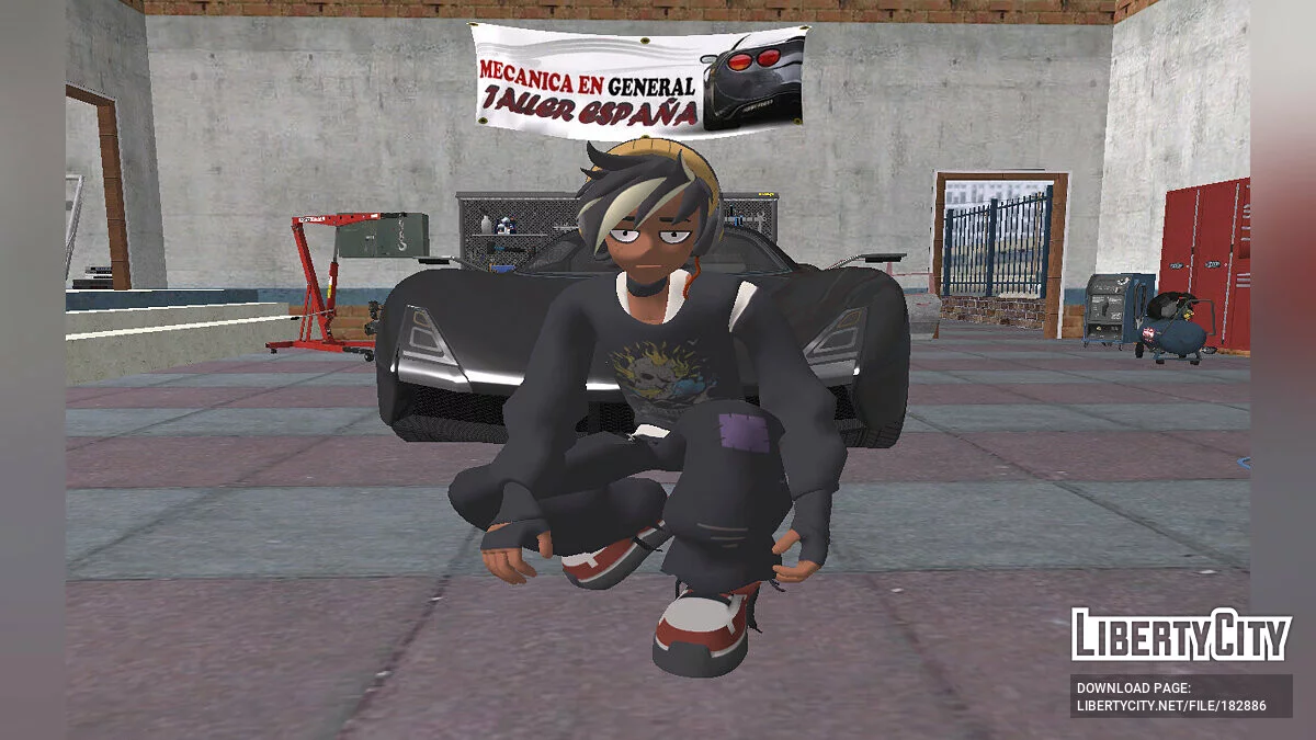 Remi из Fortnite / GTA San Andreas