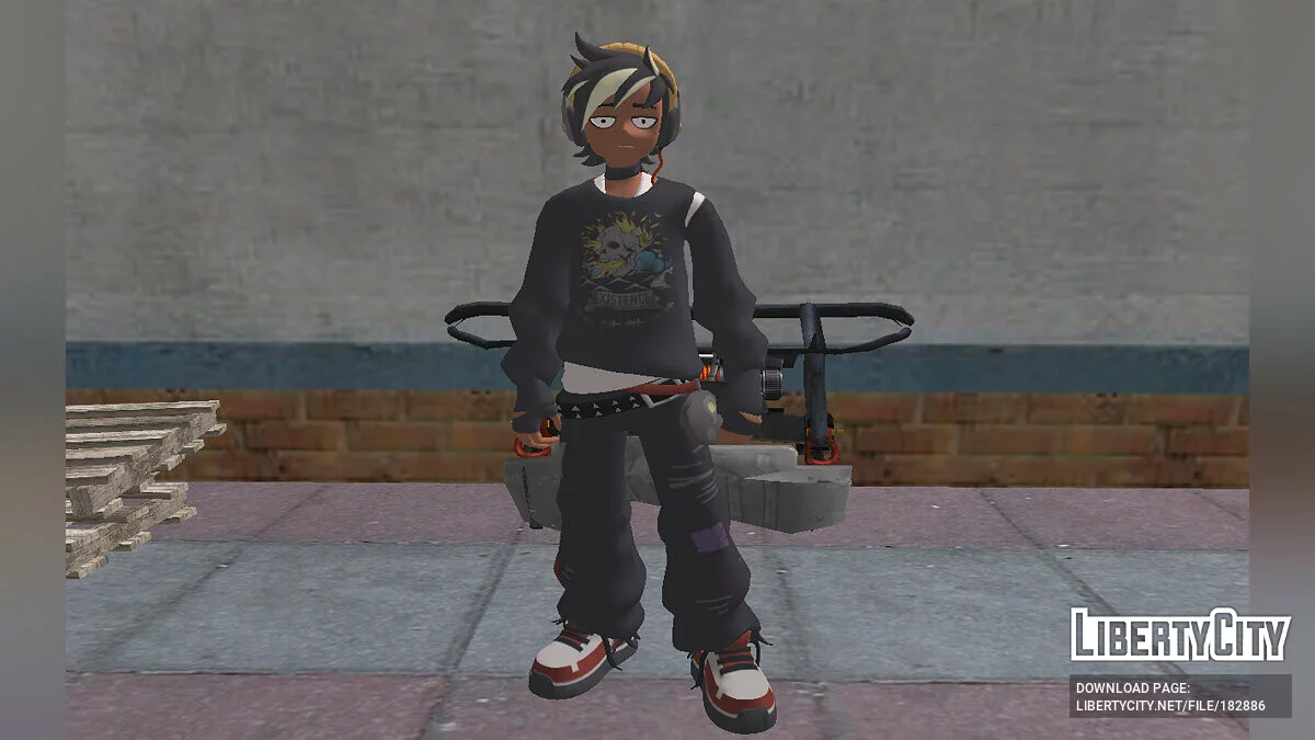 Remi из Fortnite / GTA San Andreas