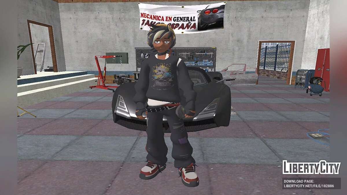 Remi из Fortnite / GTA San Andreas