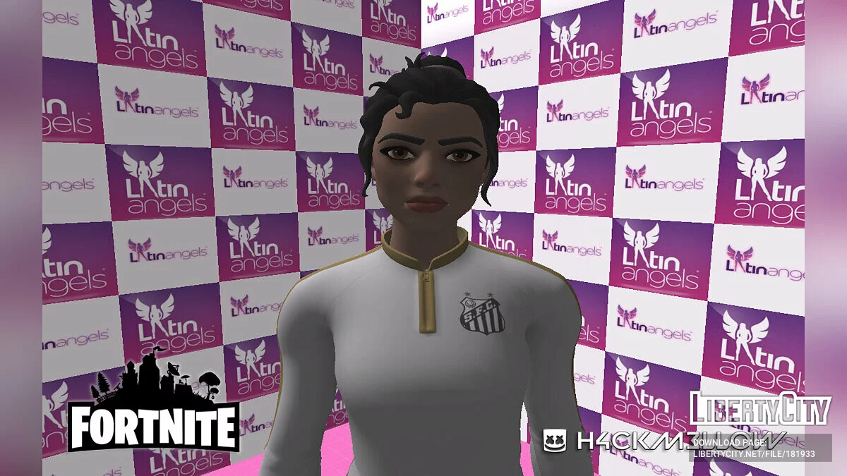 Решительная разыгрывающая из Fortnite / GTA San Andreas