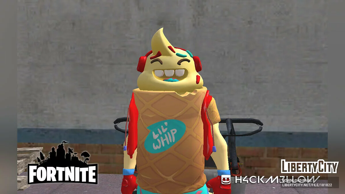 Рожок из Fortnite / GTA San Andreas
