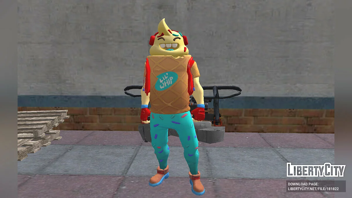 Рожок из Fortnite / GTA San Andreas