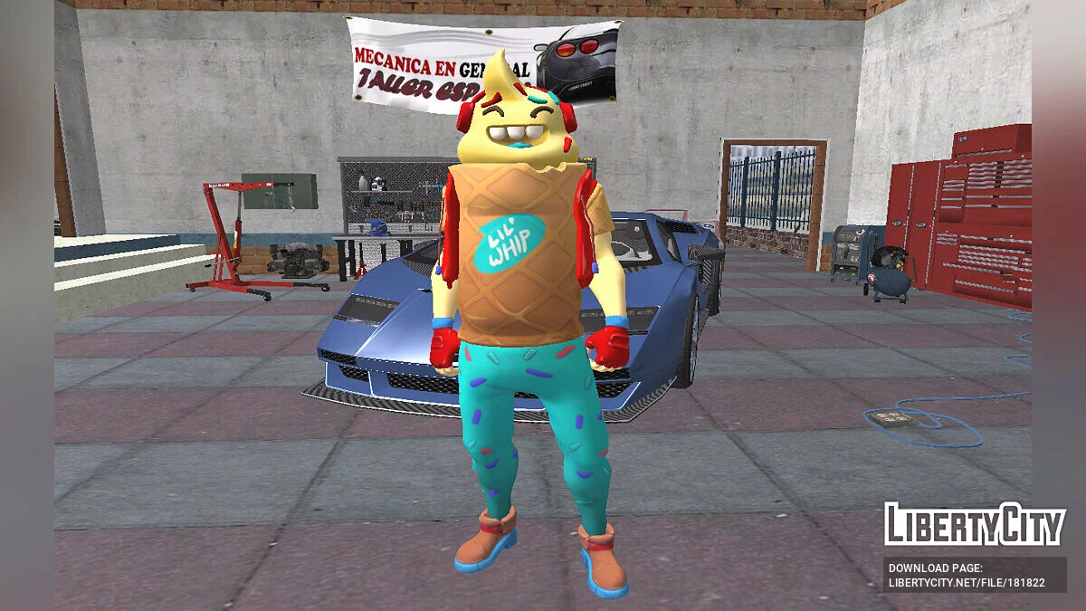 Рожок из Fortnite / GTA San Andreas
