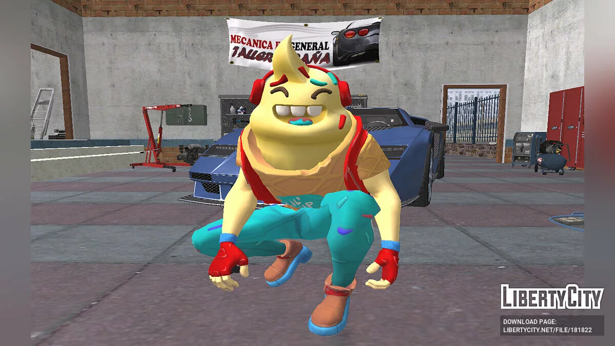 Рожок из Fortnite / GTA San Andreas