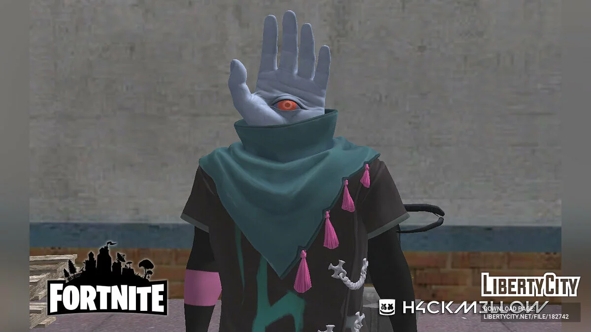 Sinister Glare из Fortnite / GTA San Andreas