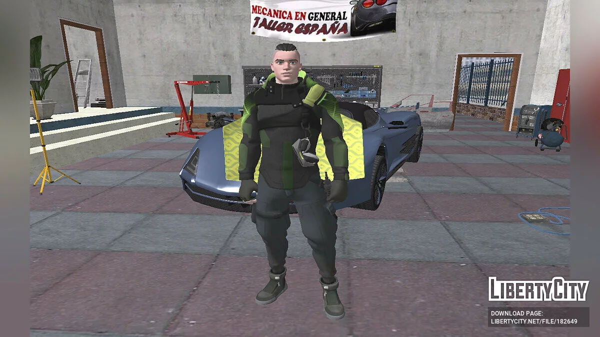 Twyn из Fortnite / GTA San Andreas