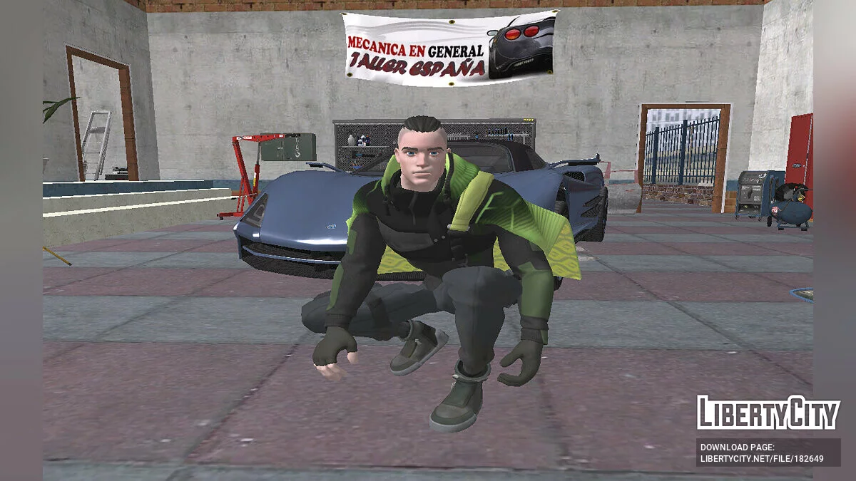 Twyn из Fortnite / GTA San Andreas