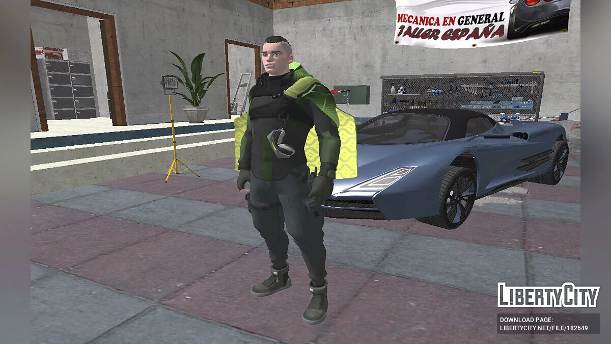 Twyn из Fortnite / GTA San Andreas