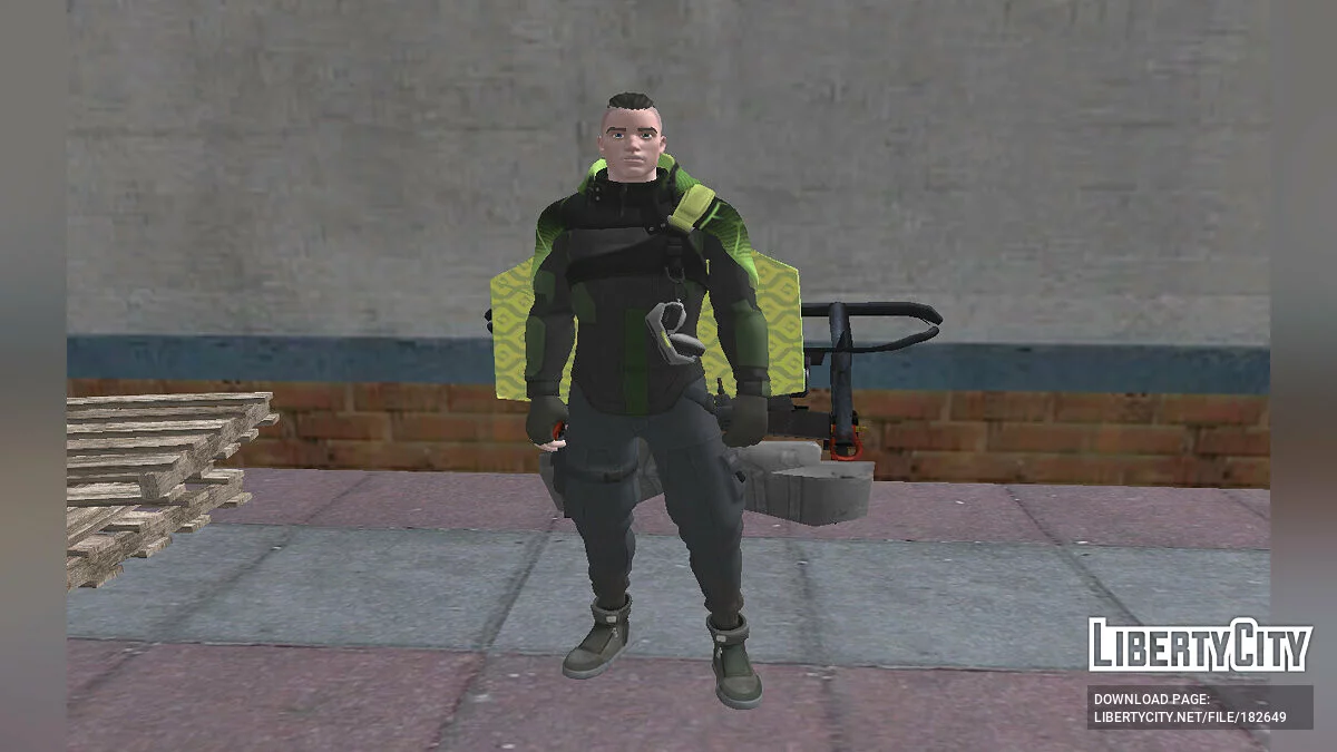 Twyn из Fortnite / GTA San Andreas