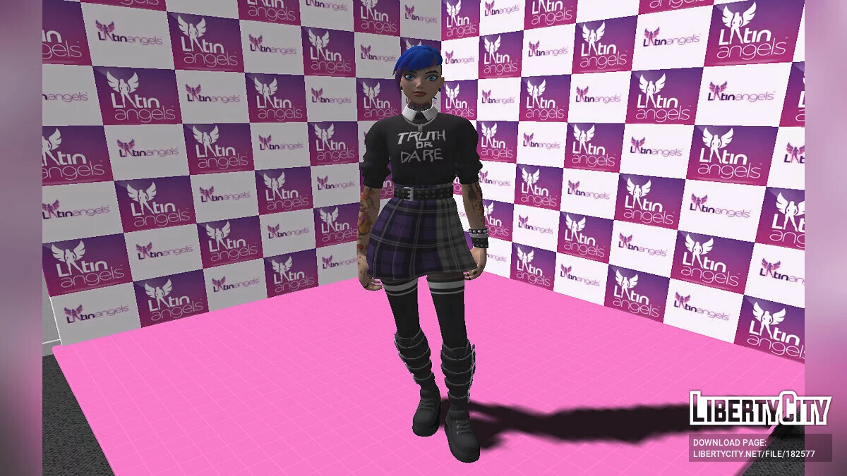 Twyn Stryder из Fortnite / GTA San Andreas