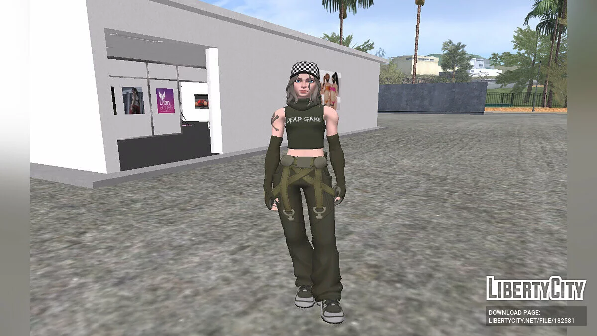 Вероника из Fortnite / GTA San Andreas