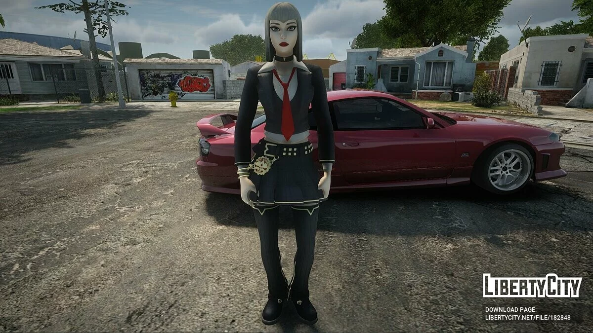 Vivica Saint из Fortnite / GTA San Andreas