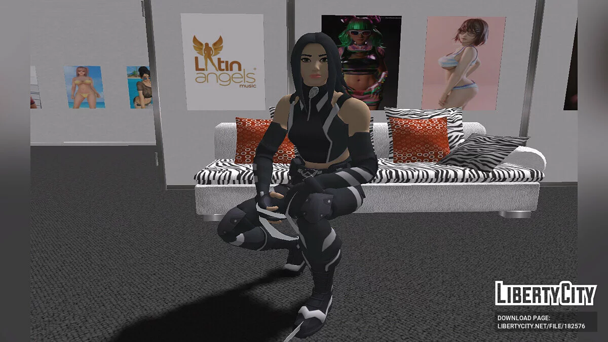 X-23 из Fortnite / GTA San Andreas