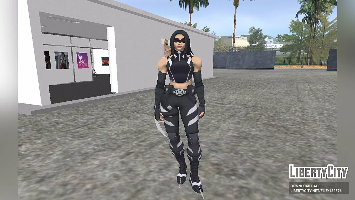 X-23 из Fortnite / GTA San Andreas