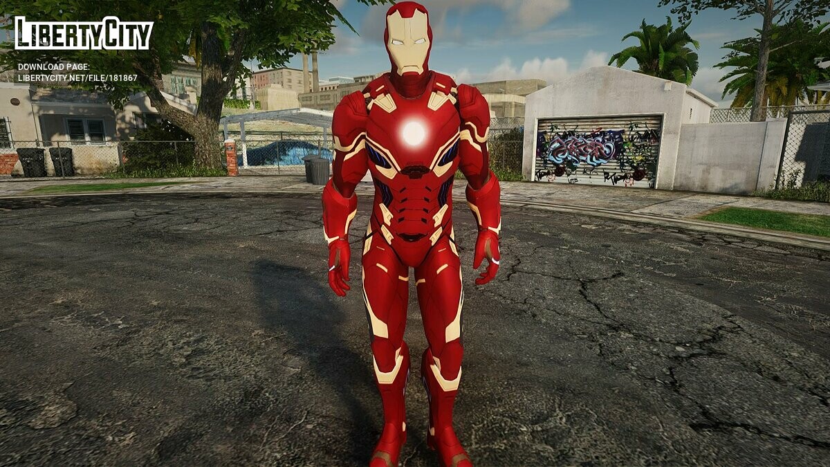 Iron Man MK 45 for GTA San Andreas - Картинка #3