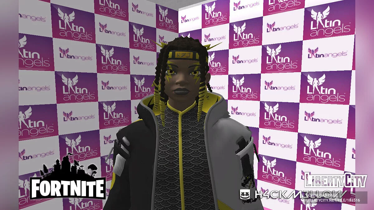 Аида из Fortnite / GTA San Andreas