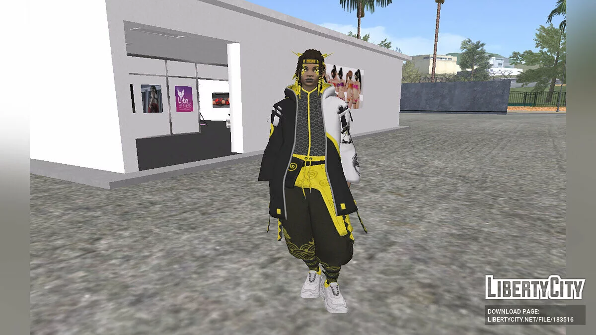 Аида из Fortnite / GTA San Andreas