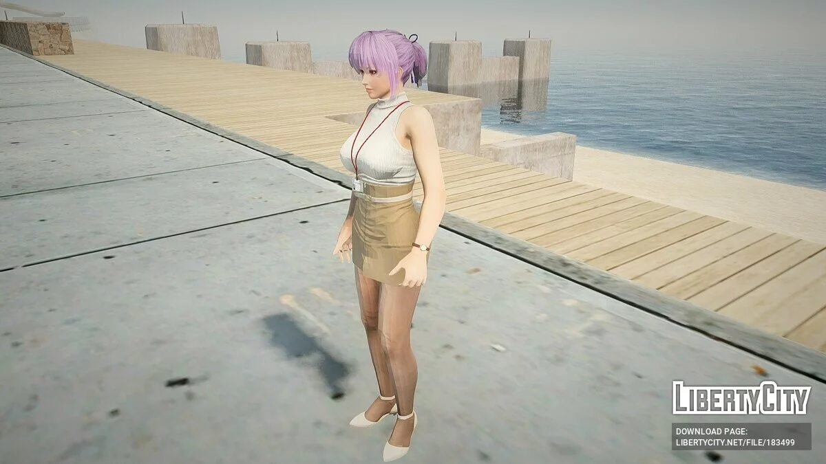 Аянэ в офисной одежде / GTA San Andreas