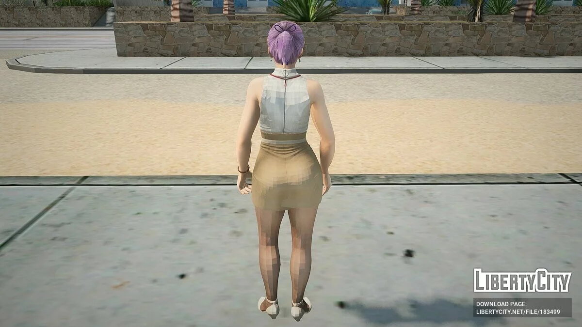 Аянэ в офисной одежде / GTA San Andreas