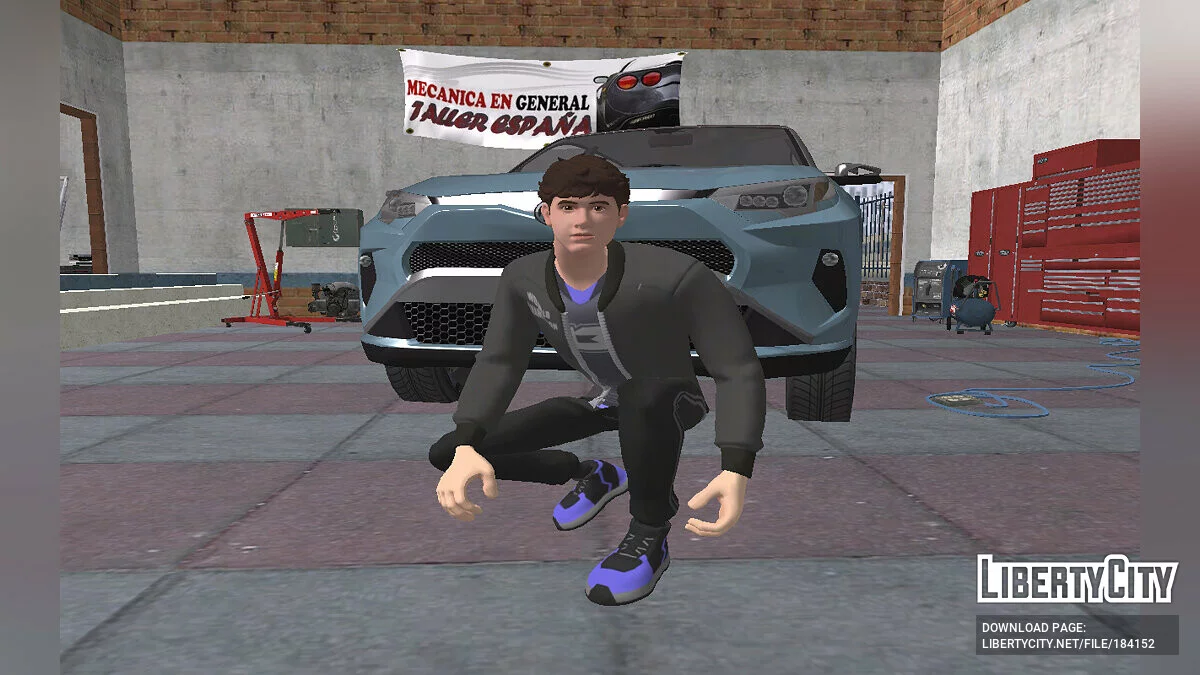 Bugha из Fortnite / GTA San Andreas