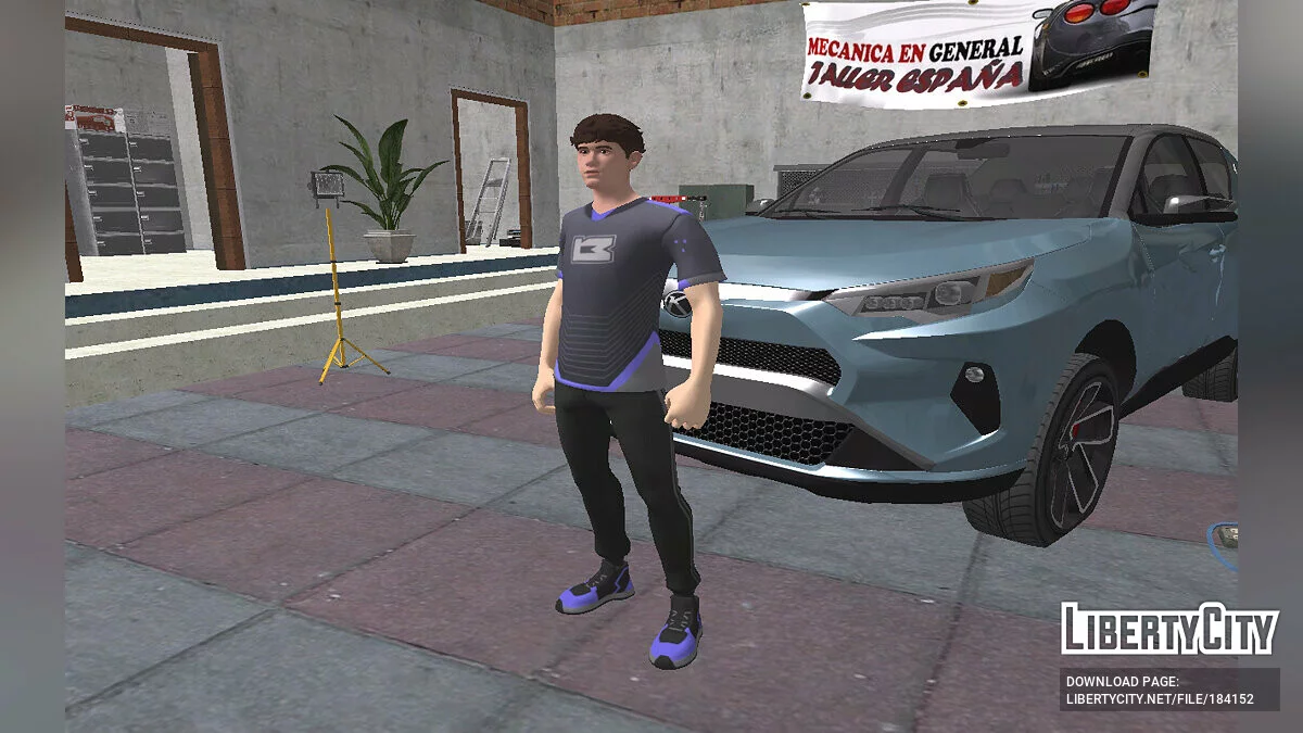 Bugha из Fortnite / GTA San Andreas