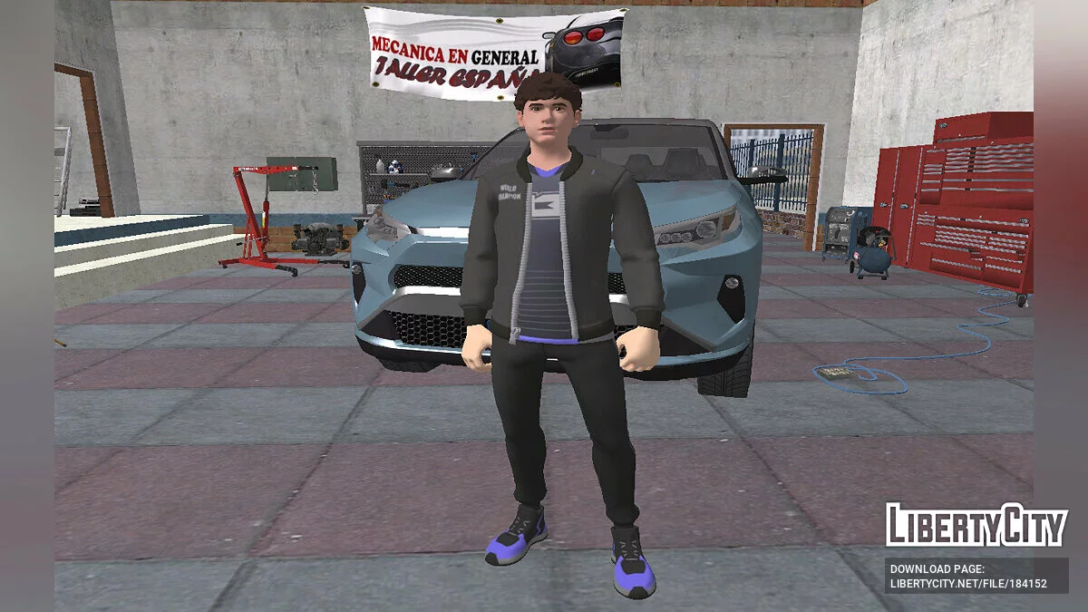 Bugha из Fortnite / GTA San Andreas