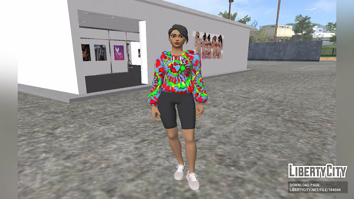 Color Crush из Fortnite / GTA San Andreas