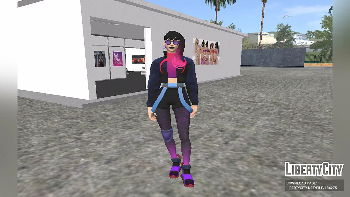 Dawn Eclipse из Fortnite / GTA San Andreas