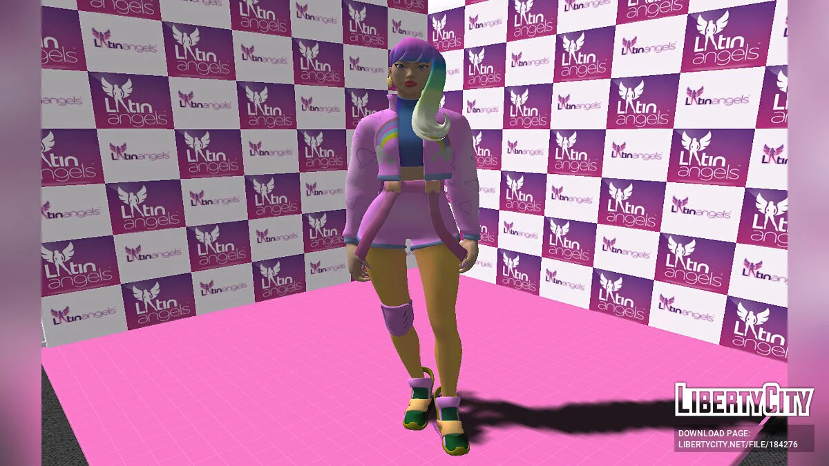 Dawn из Fortnite / GTA San Andreas