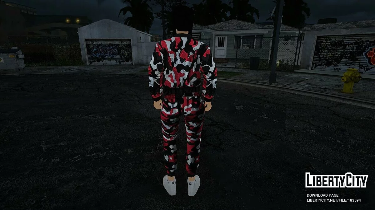 Девушка в повседневном наряде / GTA San Andreas